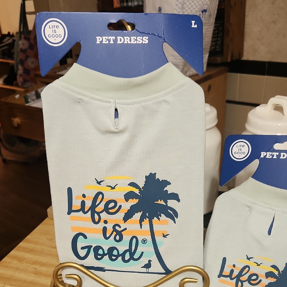 LIFE IS GOOD pet Dresses